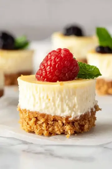 Mini Protein Cheesecakes