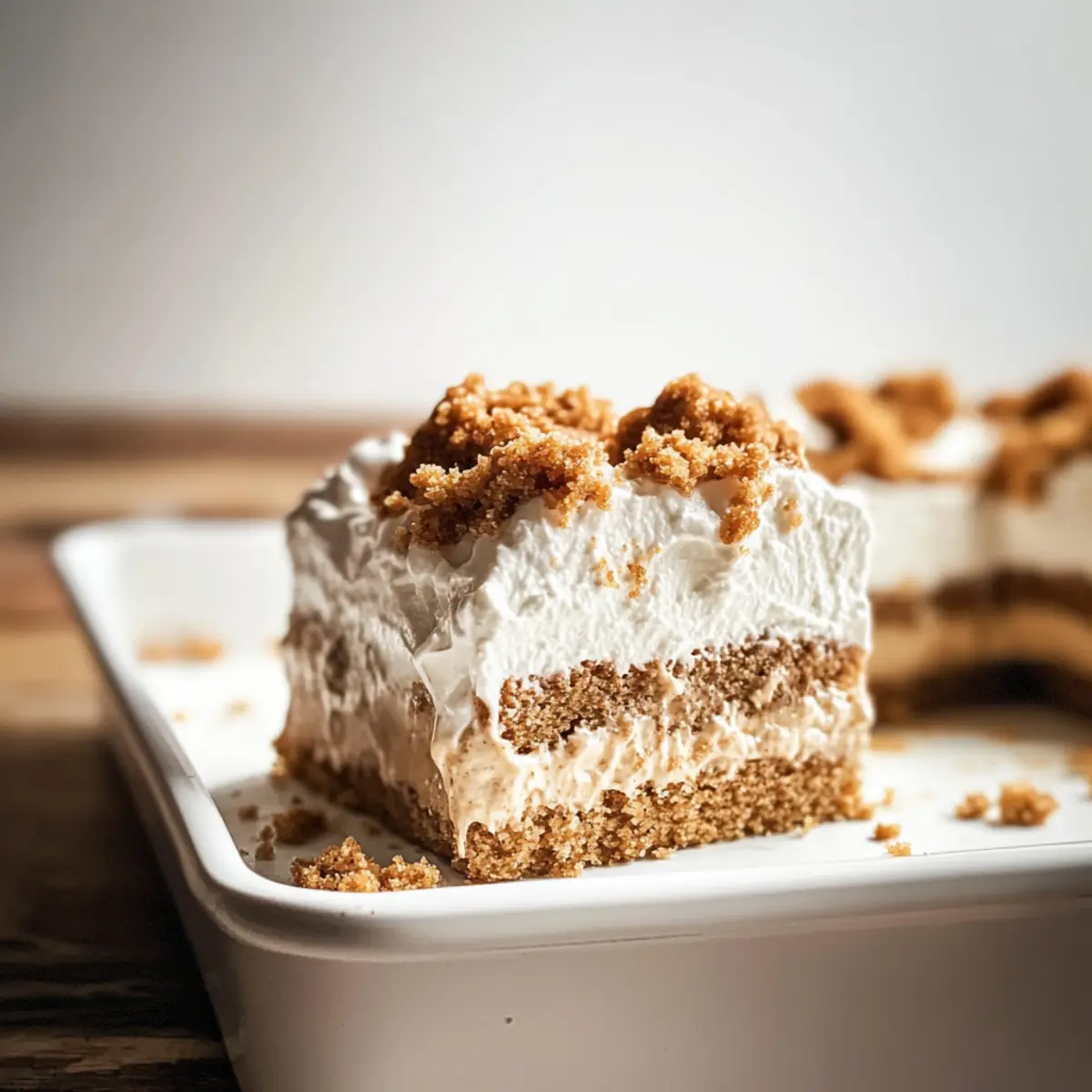 Cookie Butter Tres Leches Cake