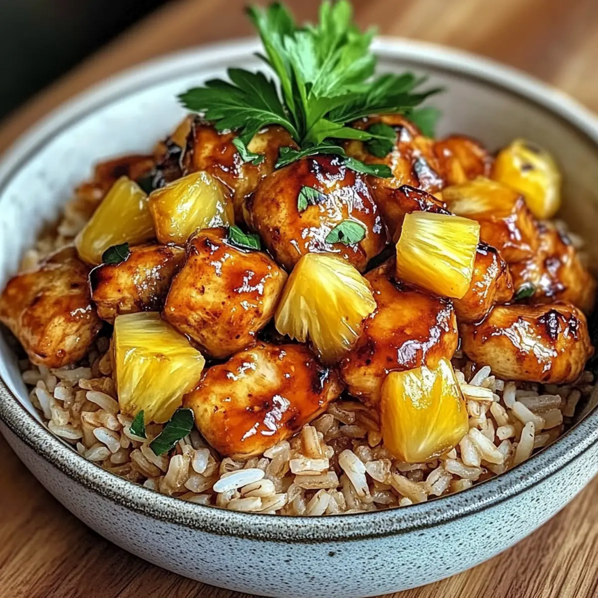 Pineapple Chicken and Rice