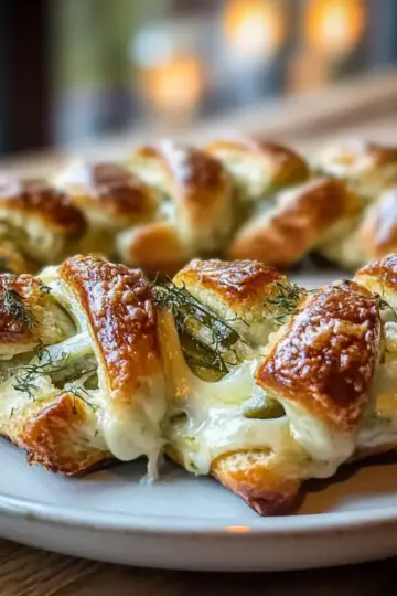 Dill Pickle Bread Twists