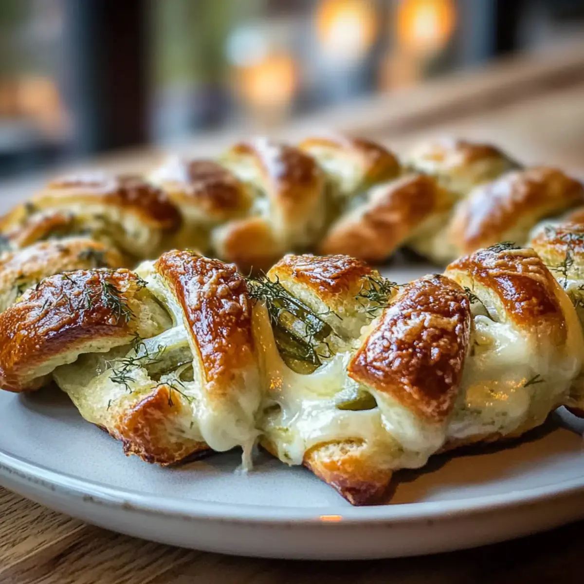 Dill Pickle Bread Twists