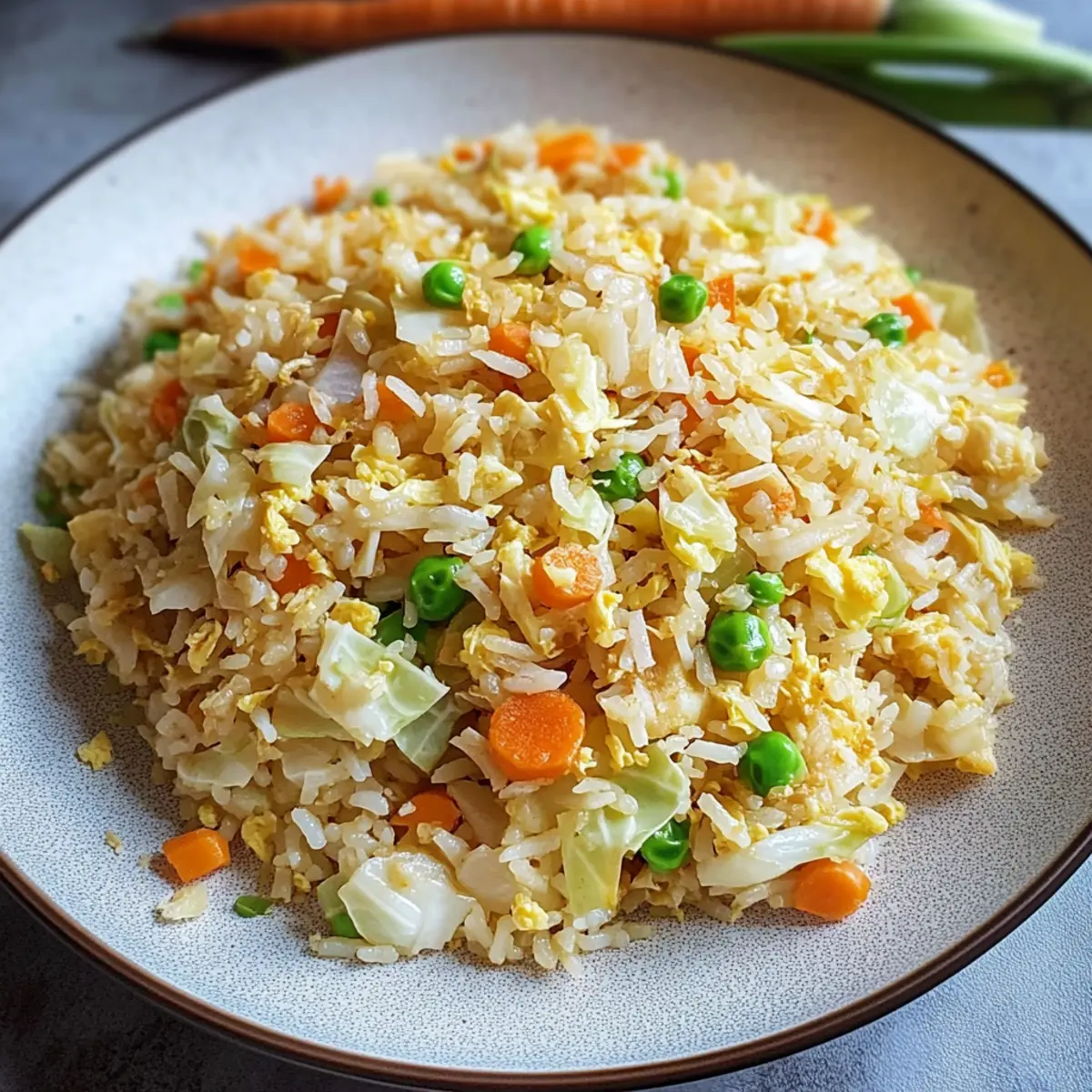 Cabbage Fried Rice