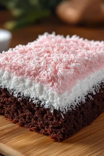 Sno Ball Brownies Recipe