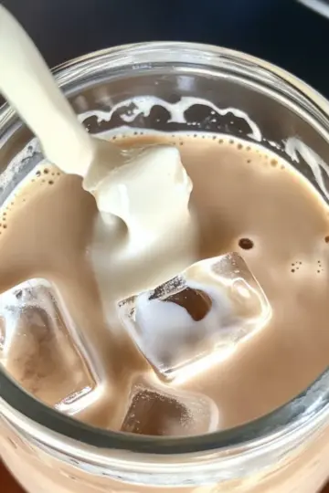 Iced English Tea Latte