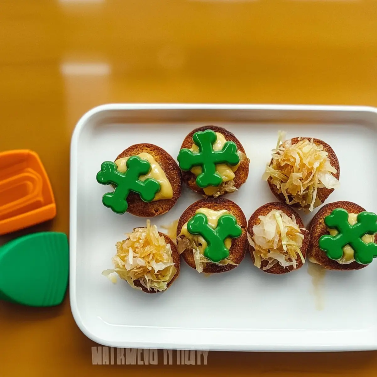 Shamrock Pretzel Bites