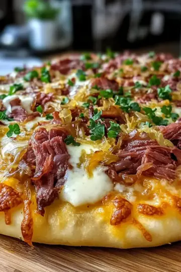 Corned Beef Pizza Recipe