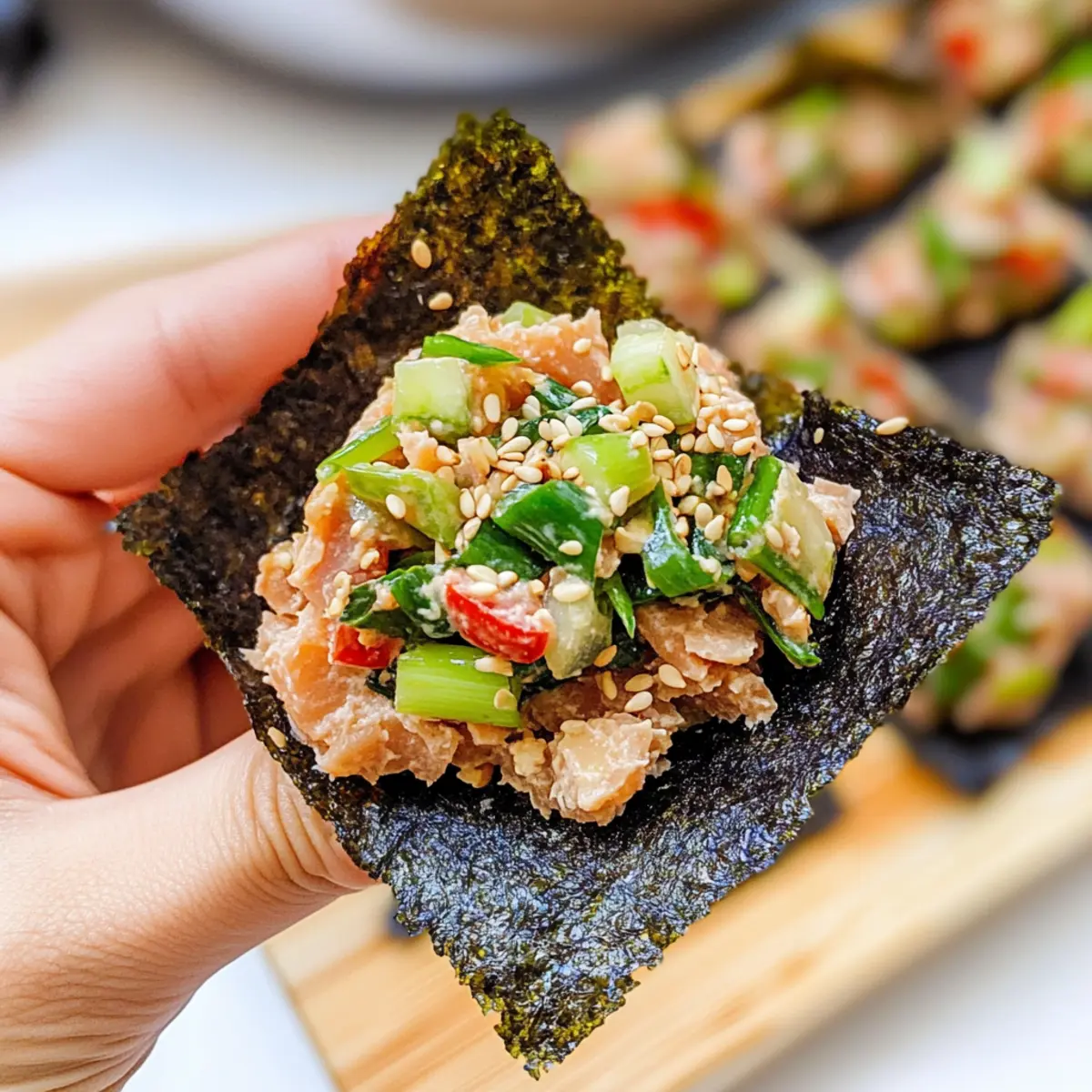 Spicy Tuna Salad Bites