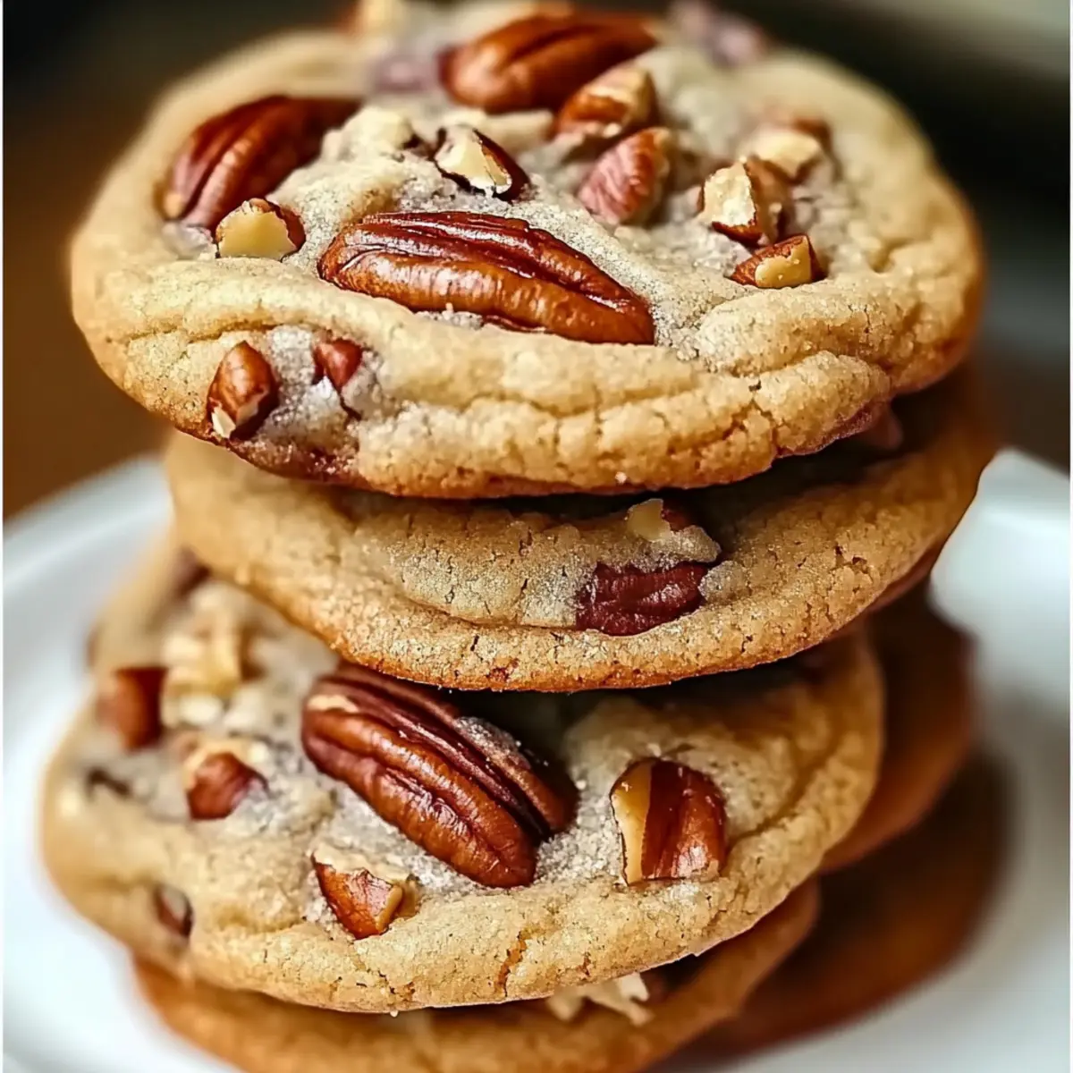 Easy Butter Pecan Cookies Recipe