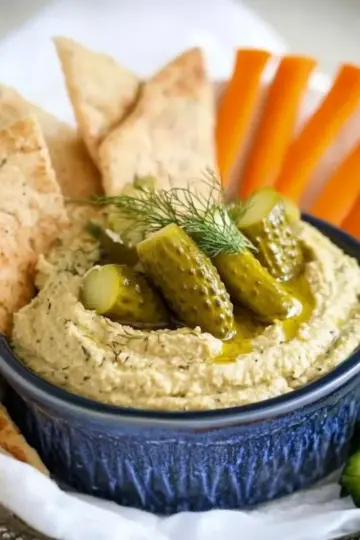 Dill Pickle Hummus