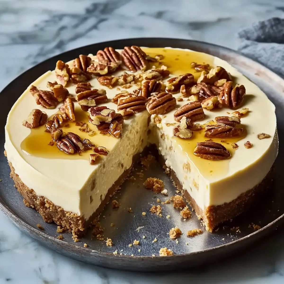 Butter Pecan Cheesecake Recipe