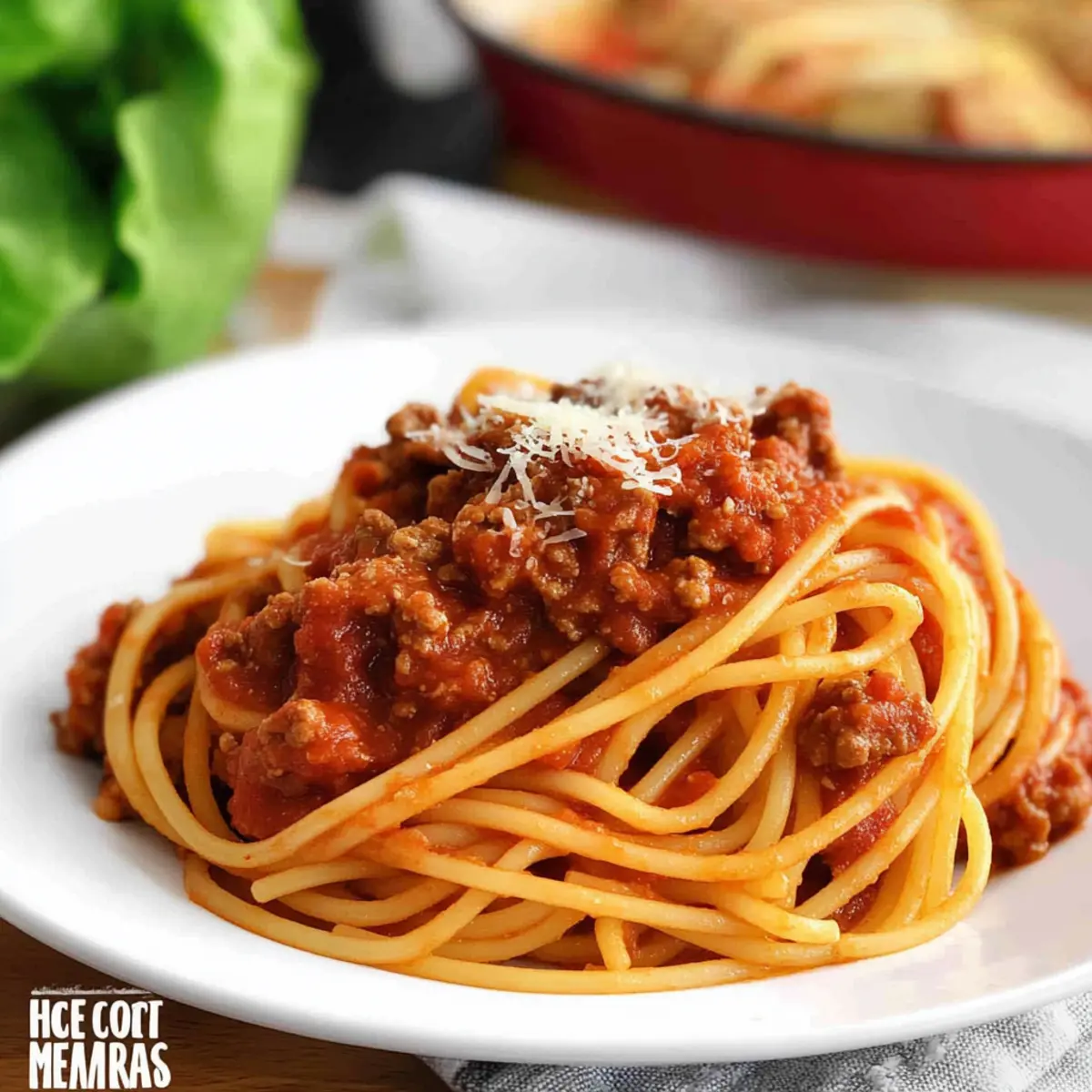 Crock Pot Spaghetti Recipe