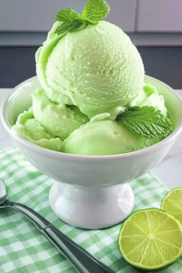Ninja Creami Lime Sherbet
