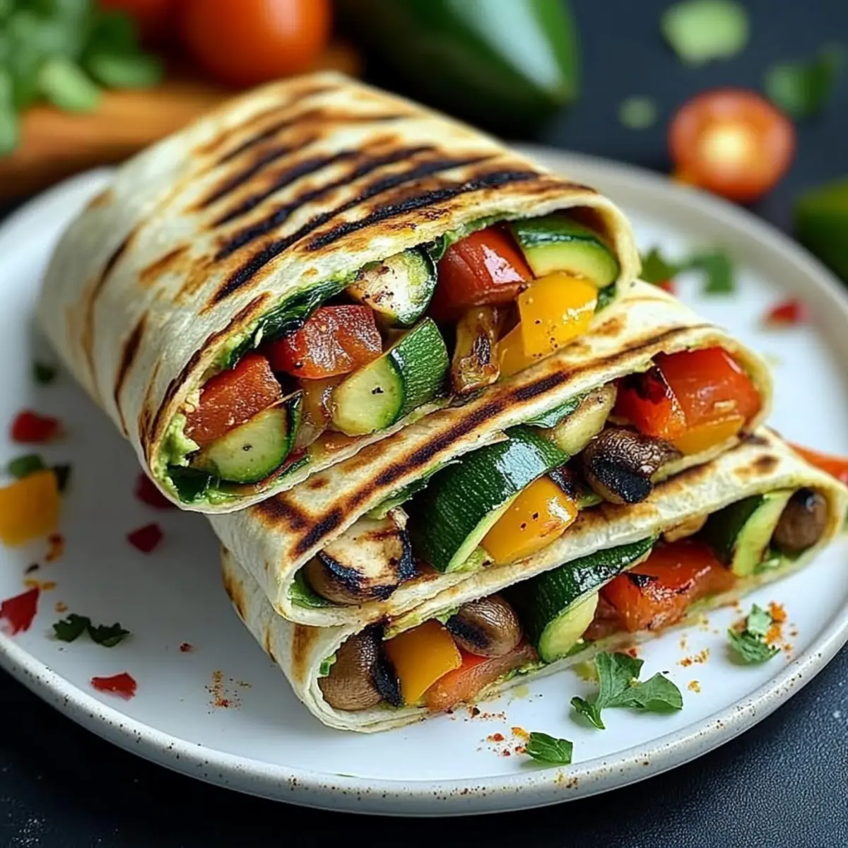 Grilled Veggie Wraps Recipe