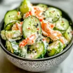 California Roll Cucumber Salad