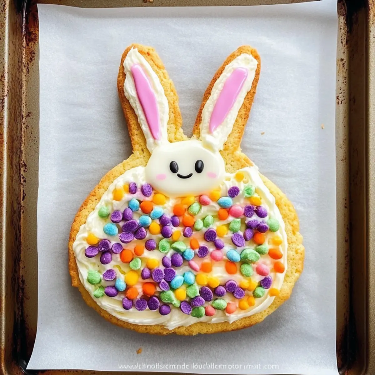 Bunny Ear Veggie Flatbread