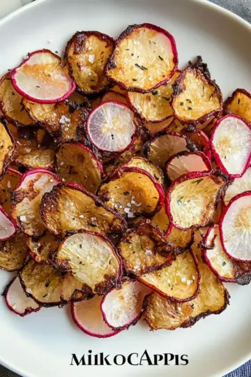 Air Fryer Radish Chips