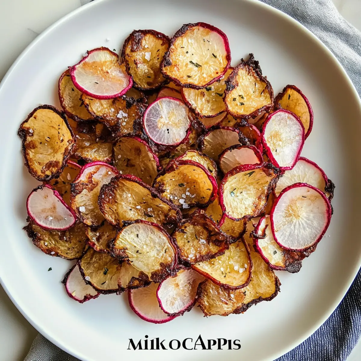Air Fryer Radish Chips
