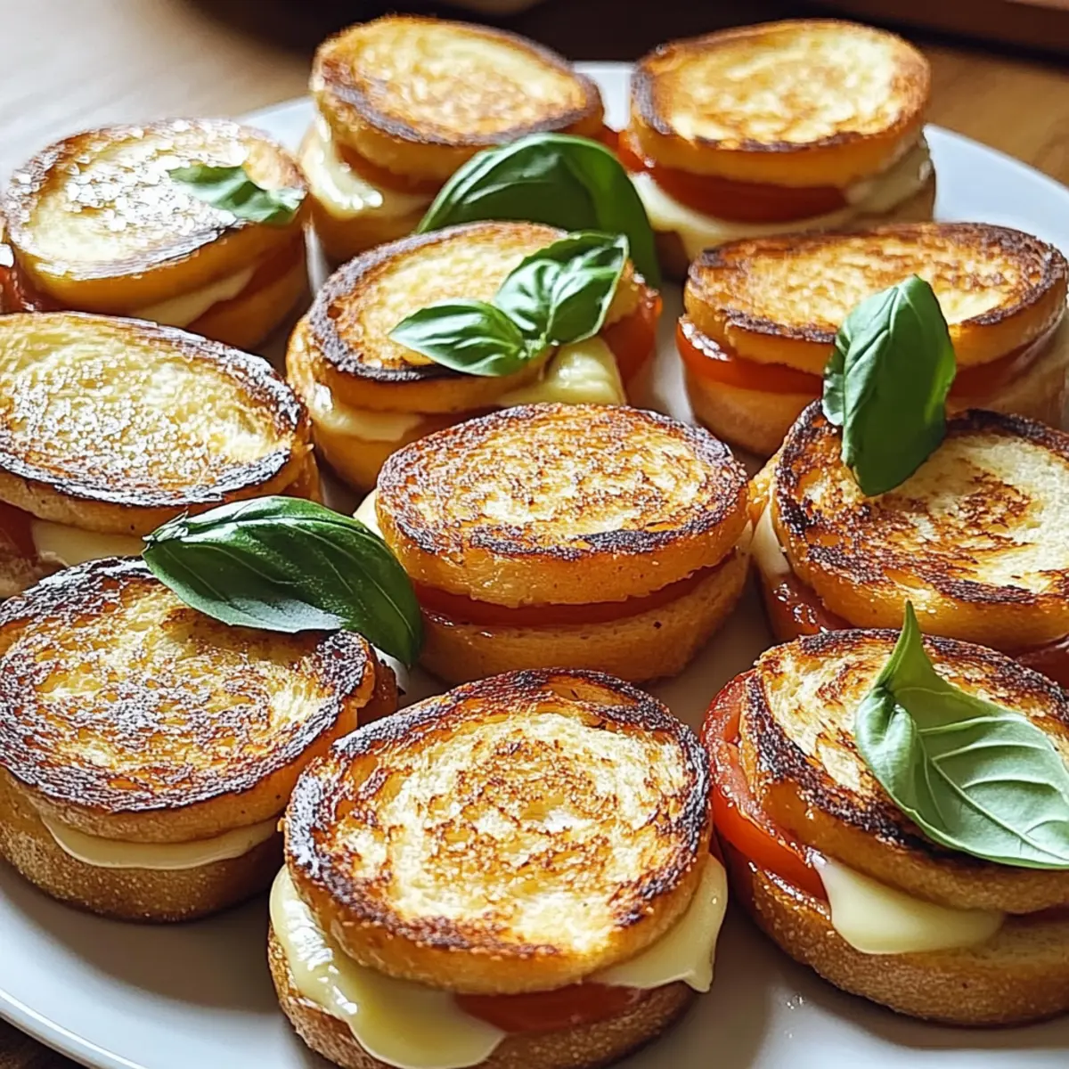 Mini Grilled Cheese Sandwiches