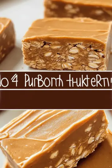 No-Bake Peanut Butter Protein Bars