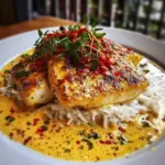 Tropical Grouper with Spicy Coconut