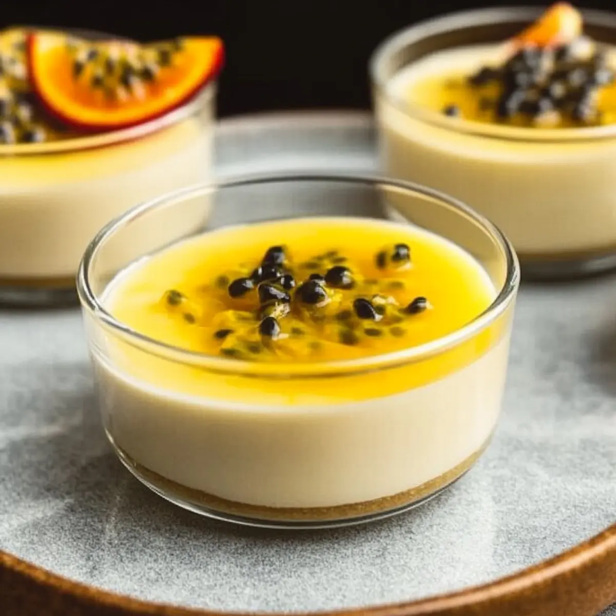 Passionfruit Panna Cotta