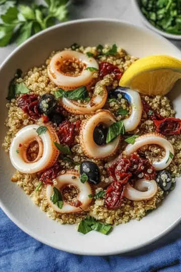 Puttanesca-Style Sautéed Squid