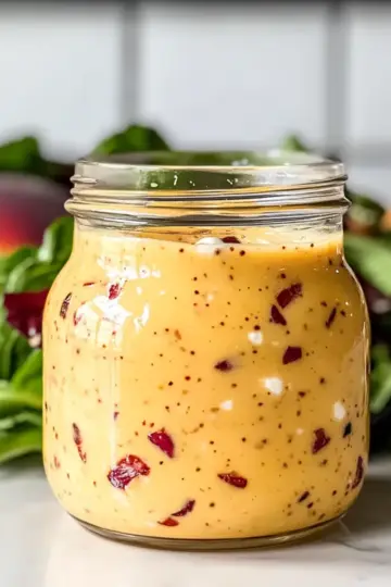 Tasty Peach Salad Dressing
