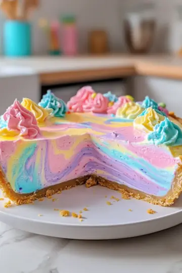 Easter Swirl Pie – A No Bake Pastel Dessert - Easy Peasy Recipes: https://www.cawvin.com