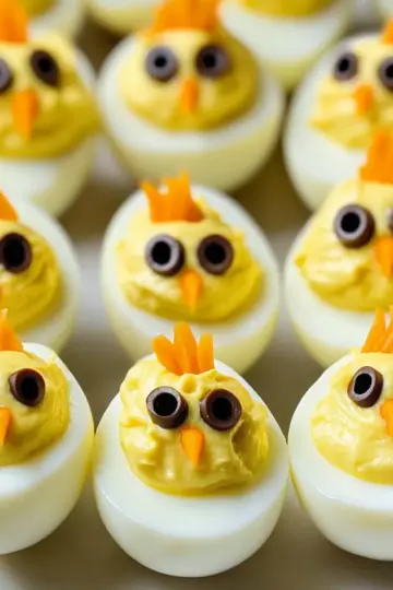Deviled Egg Chicks (Hatching Style)