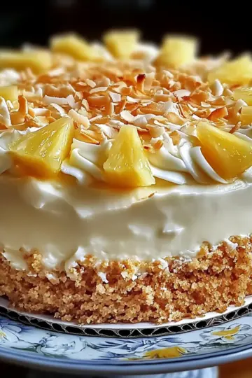 Hawaiian Pineapple Cake