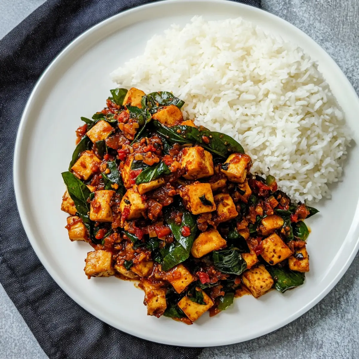Thai Basil Tofu