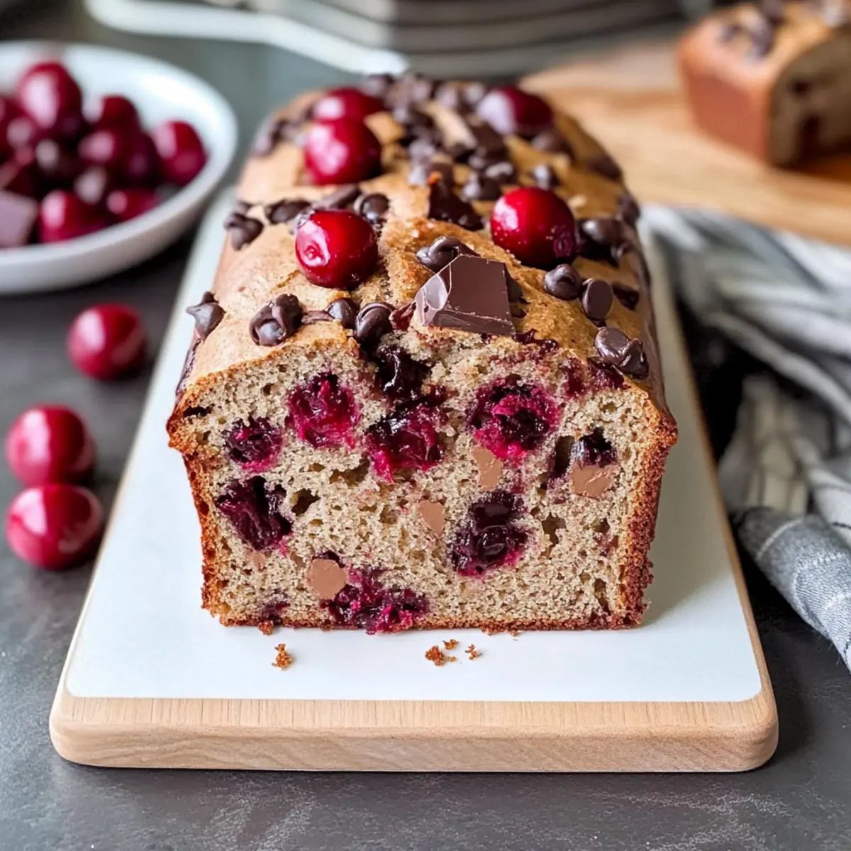 Cherry Chocolate Delight Bread