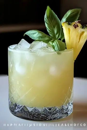 Pineapple Basil Smash