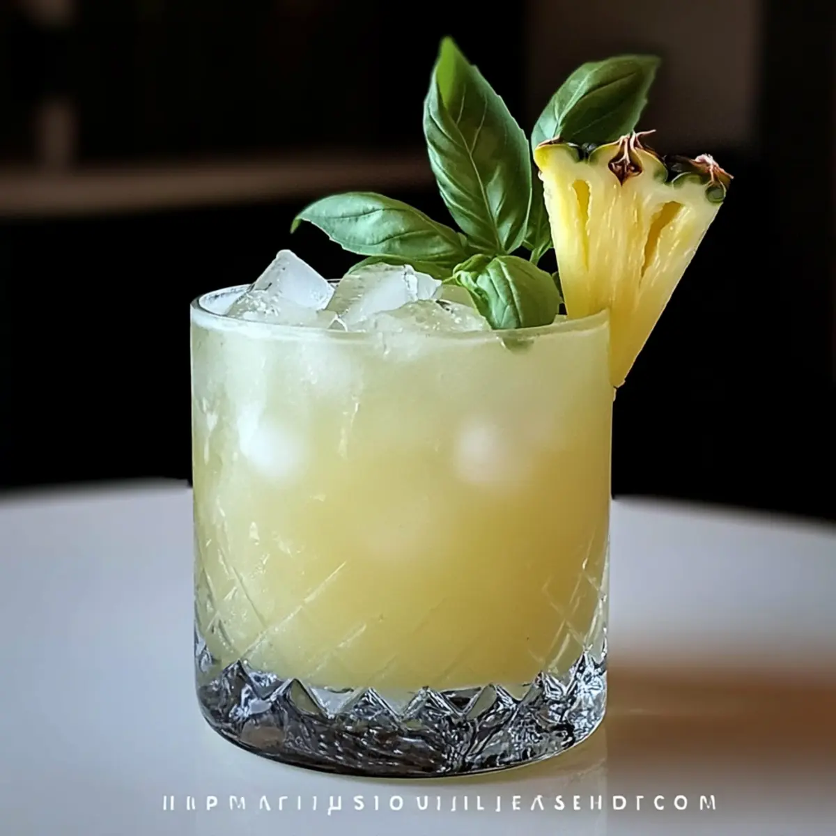 Pineapple Basil Smash