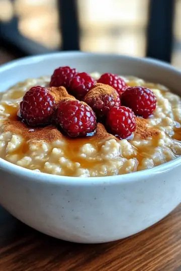 Custard Oatmeal