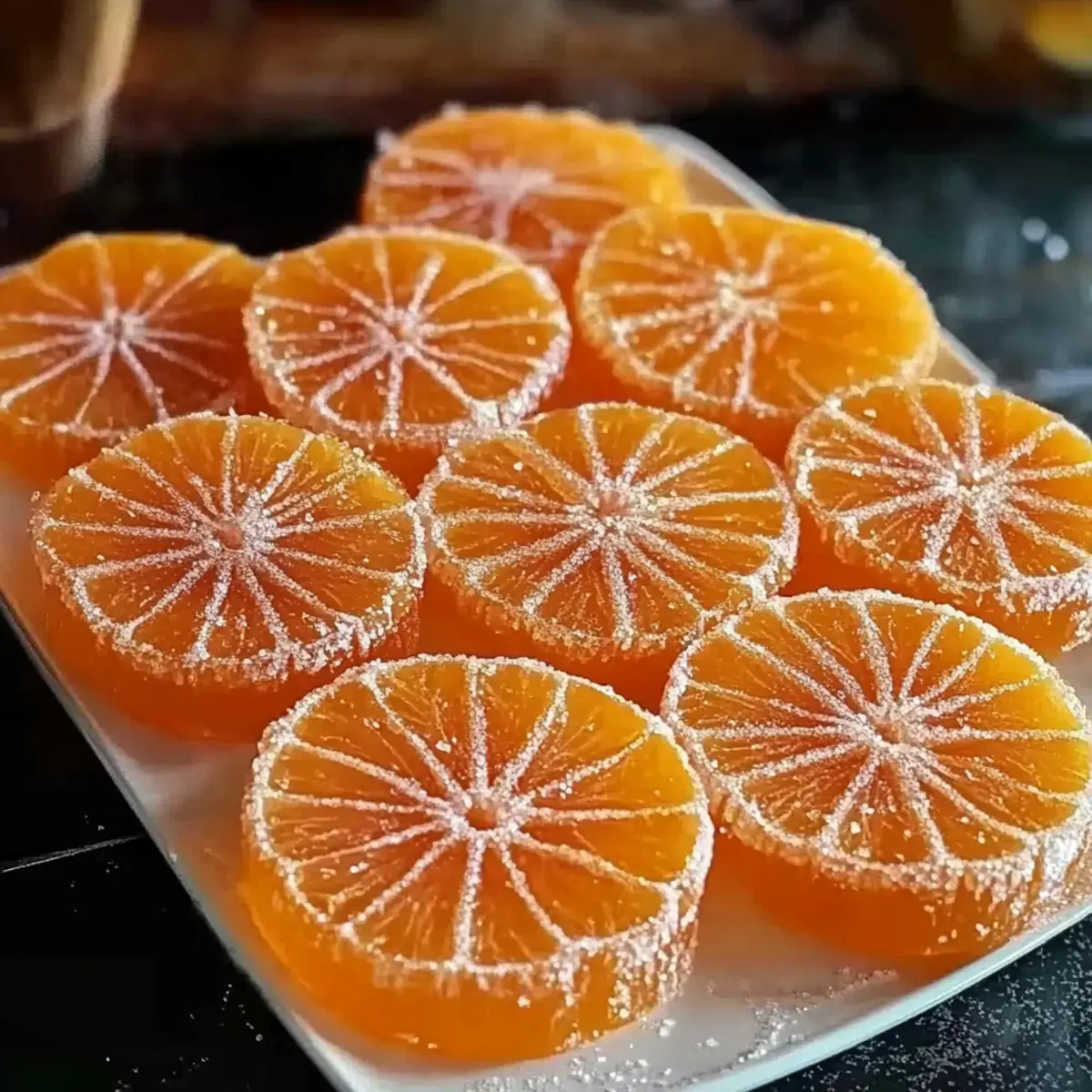 Homemade Orange Candy