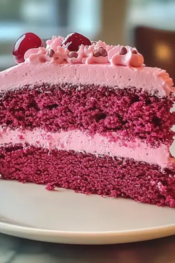 Mother’s Day Pink Velvet Cake