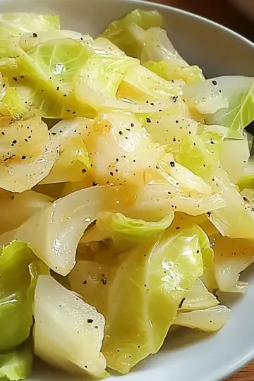 Buttered-Braised Cabbage