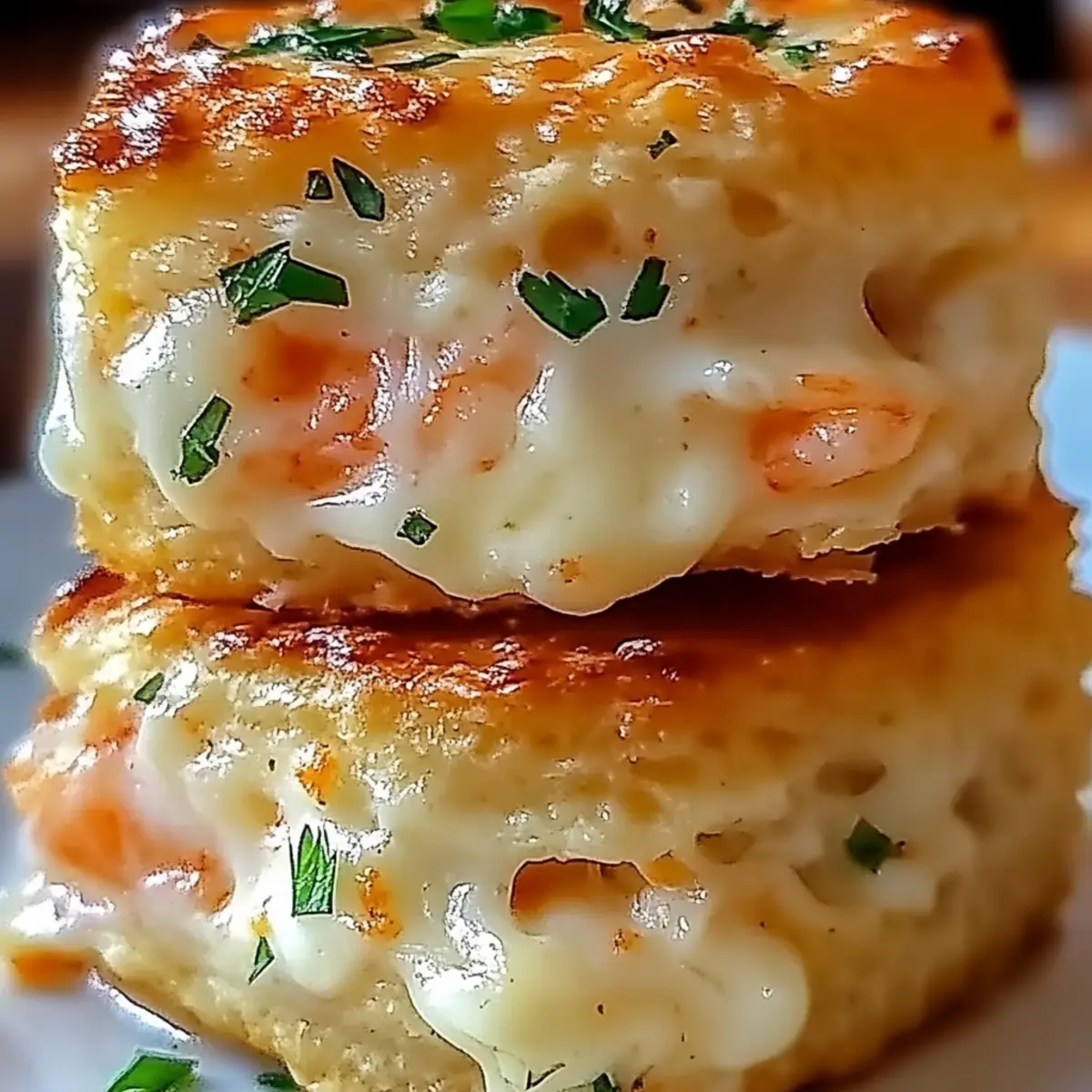 Shrimp Crab Biscuit Melts
