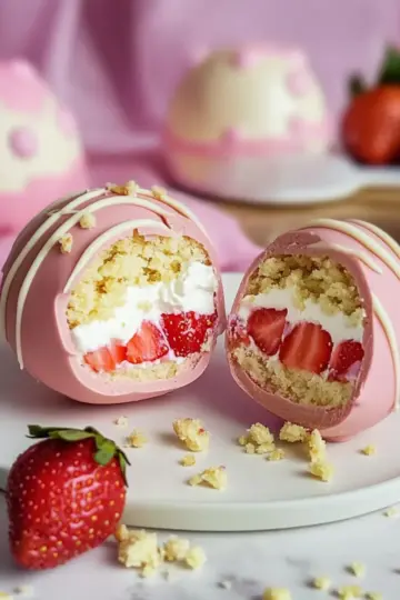 Strawberry Shortcake Easter Egg Bombs