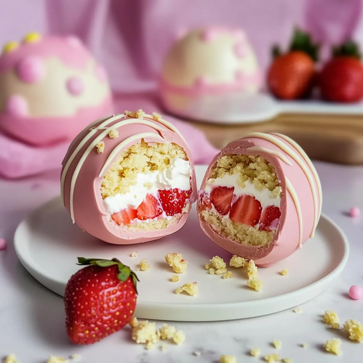 Strawberry Shortcake Easter Egg Bombs