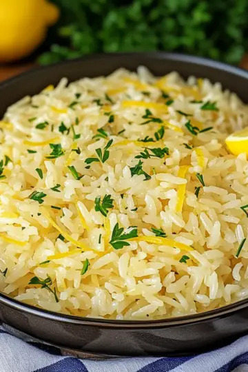 Easy Greek Lemon Rice