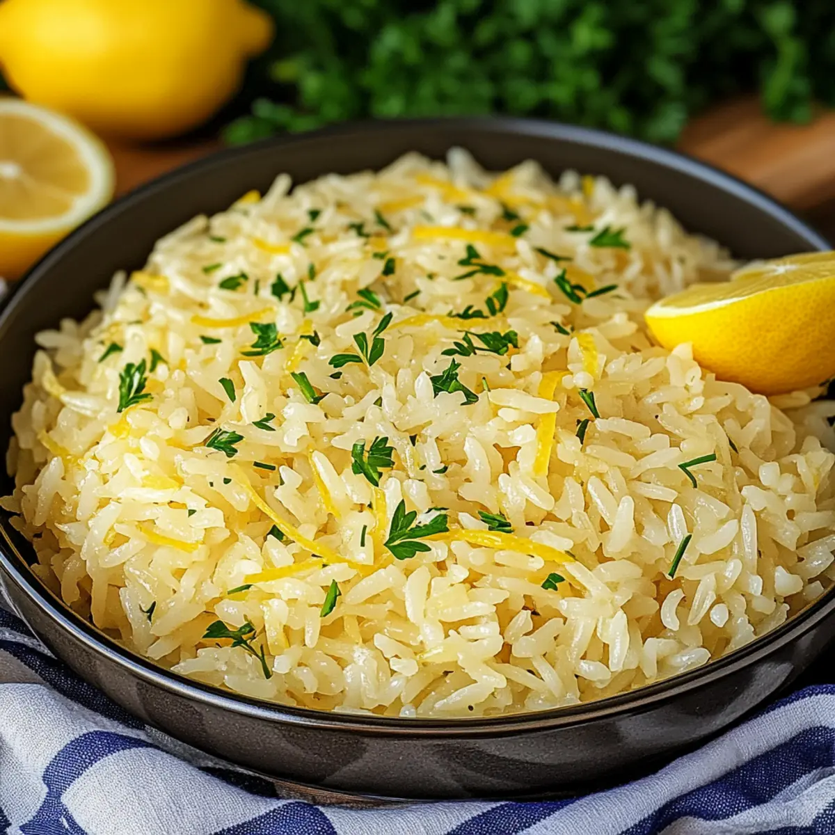 Easy Greek Lemon Rice