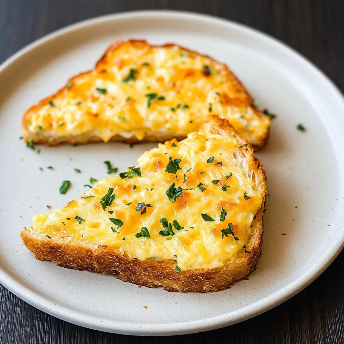 Egg and Cheese Toasts