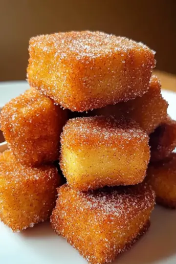 Air Fryer Churro Bites
