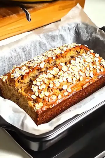 Banana Bread with Oats