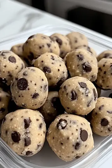 Cookie Dough Protein Balls