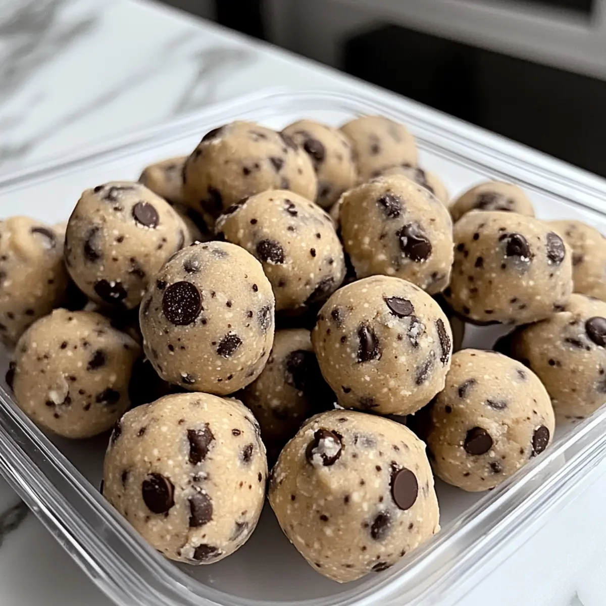 Cookie Dough Protein Balls