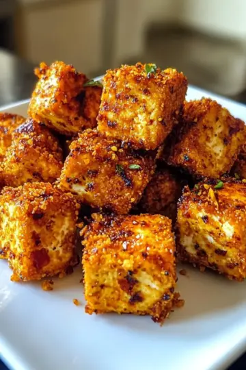 Air Fryer Tofu Bites