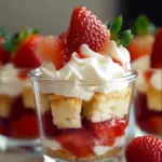 Strawberry Shortcake Dessert Cups